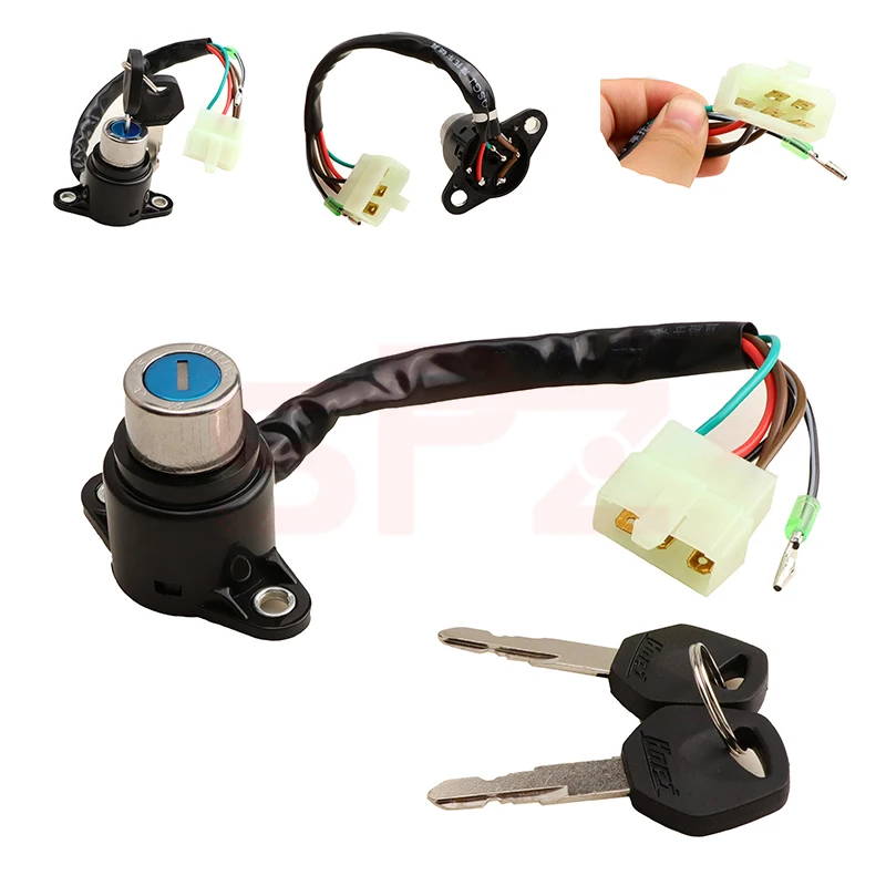 

Motorcycle Ignition Start Switch Lock Key Assembly 35100-413-007 For Honda CB400 CM400 CM450 CB450 1978-1987