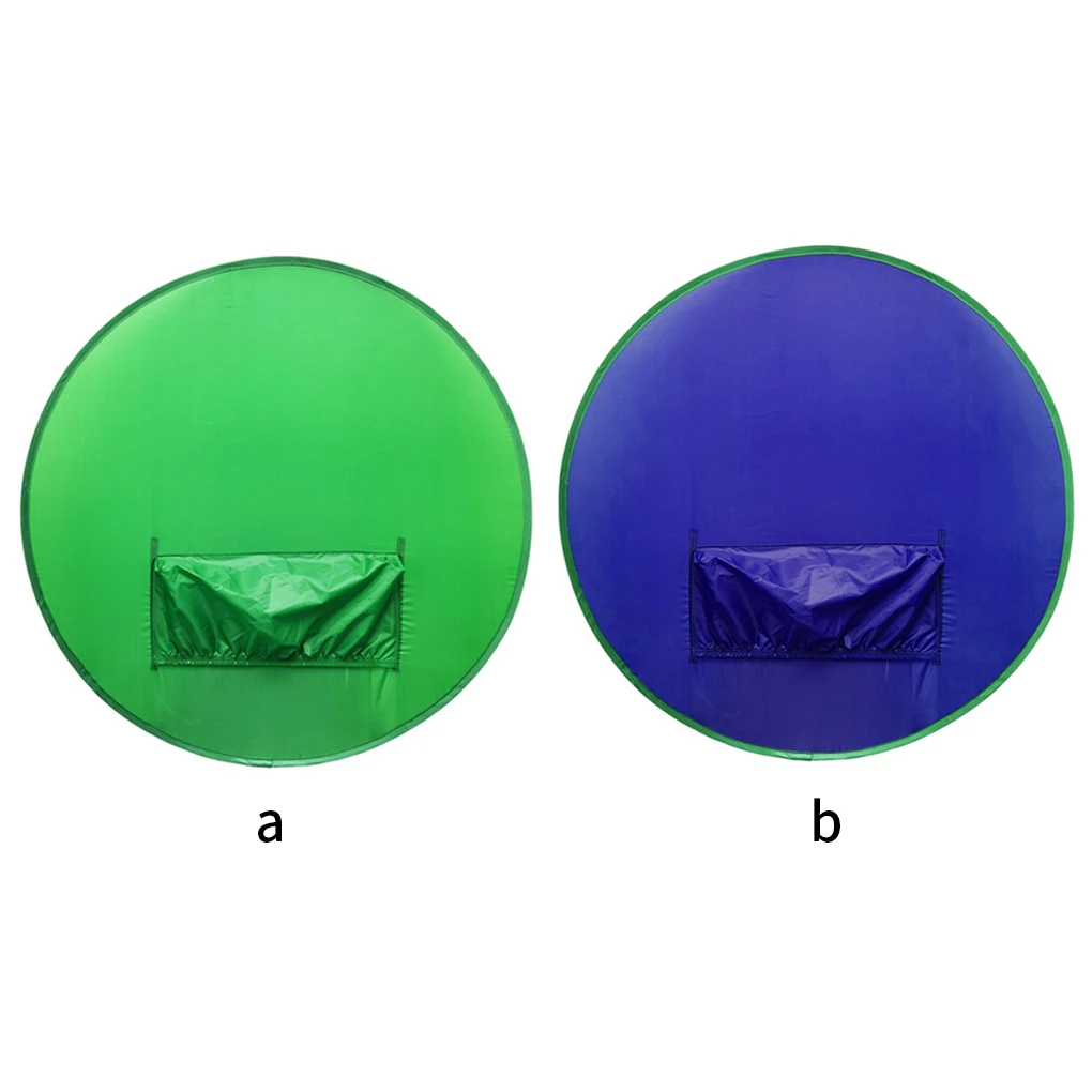 Реквизит для фотосъемки с голубым/зеленым экраном портативный фон хромакей