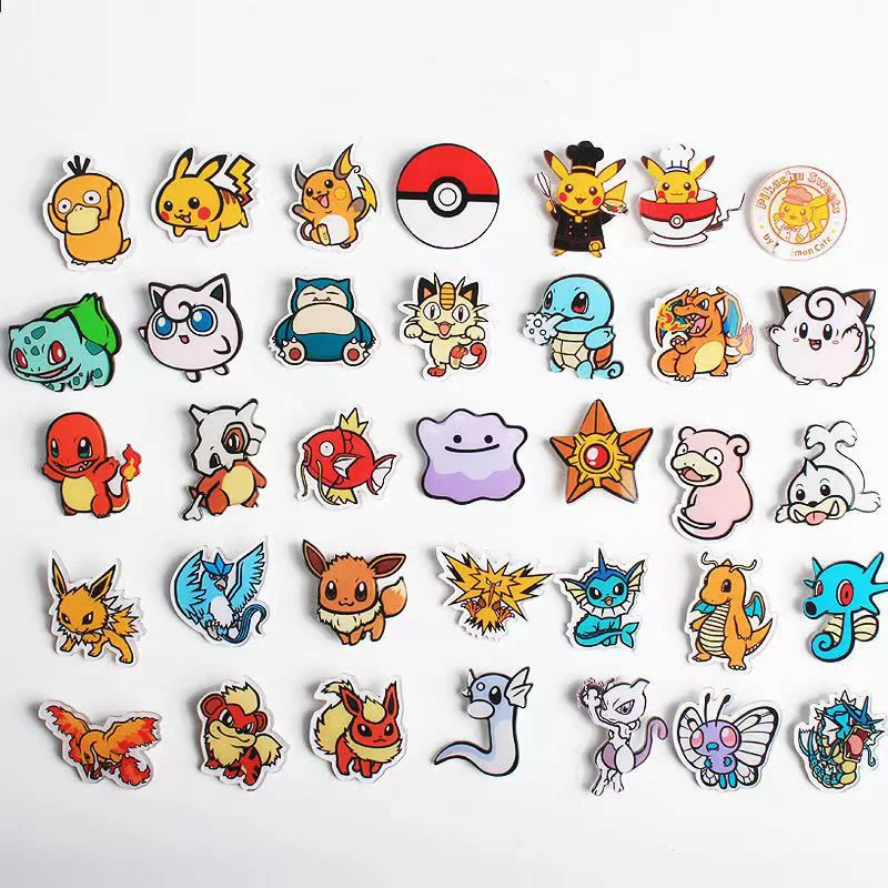 2022 симпатичный значок в японском стиле из аниме фильмов Пикачу булавка игровой