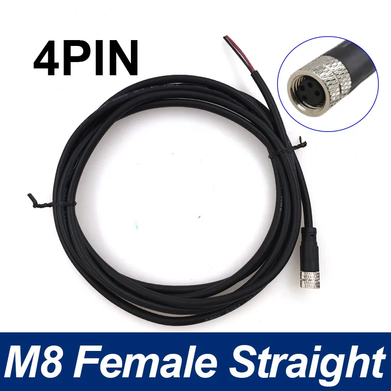 CNMAWAY разъем датчика M8, водонепроницаемый, 2 метра