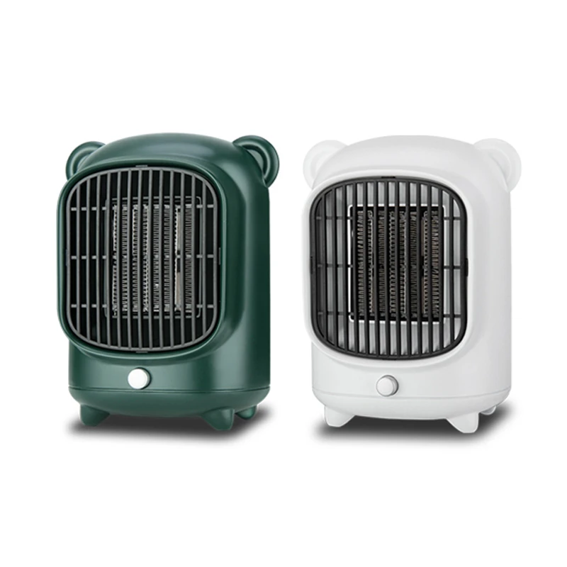 

Portable 500W Mini Rechargeable Heater PTC Ceramic Heating Fan With High Temperature Protection For Household Electric Heaters