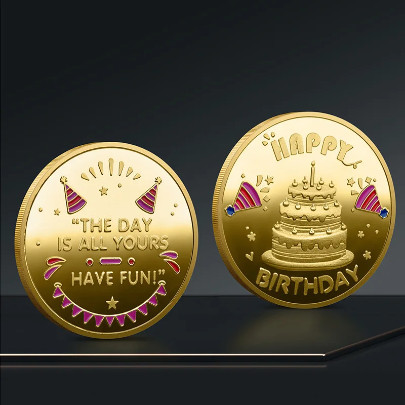 Сувенирная монета на день рождения