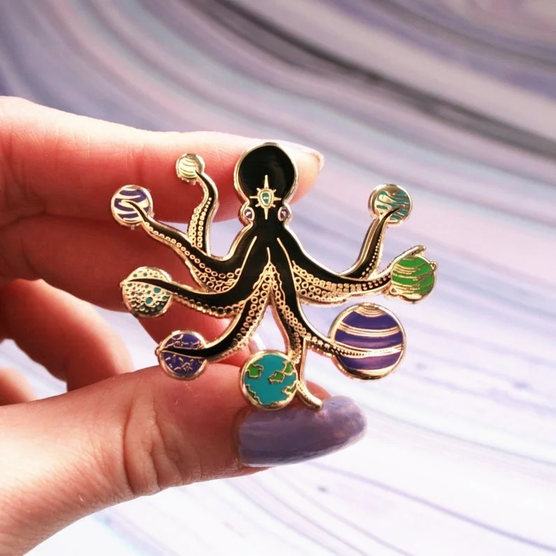 

Octopus Enamel Pin