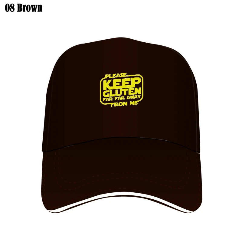 

Keep Gluten Far Far Away From Me Classic Adult Bill Hats Men Custom Hat