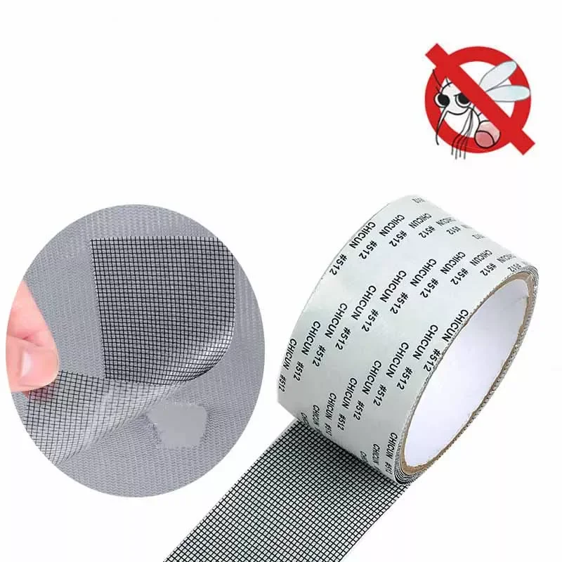 

2022Anti-mosquito Screens and Windows Mending Patch Holes Patch Self-adhesive Screen Window Repair Tape Home Textile Products
