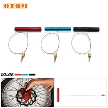 OTOM Motorcycle Air Valve Puller Tire Valve Stem Puller Tube Motorbike Tyre Changing Repair Tool For HONDA YAMAHA KTM SUZUKI KXF