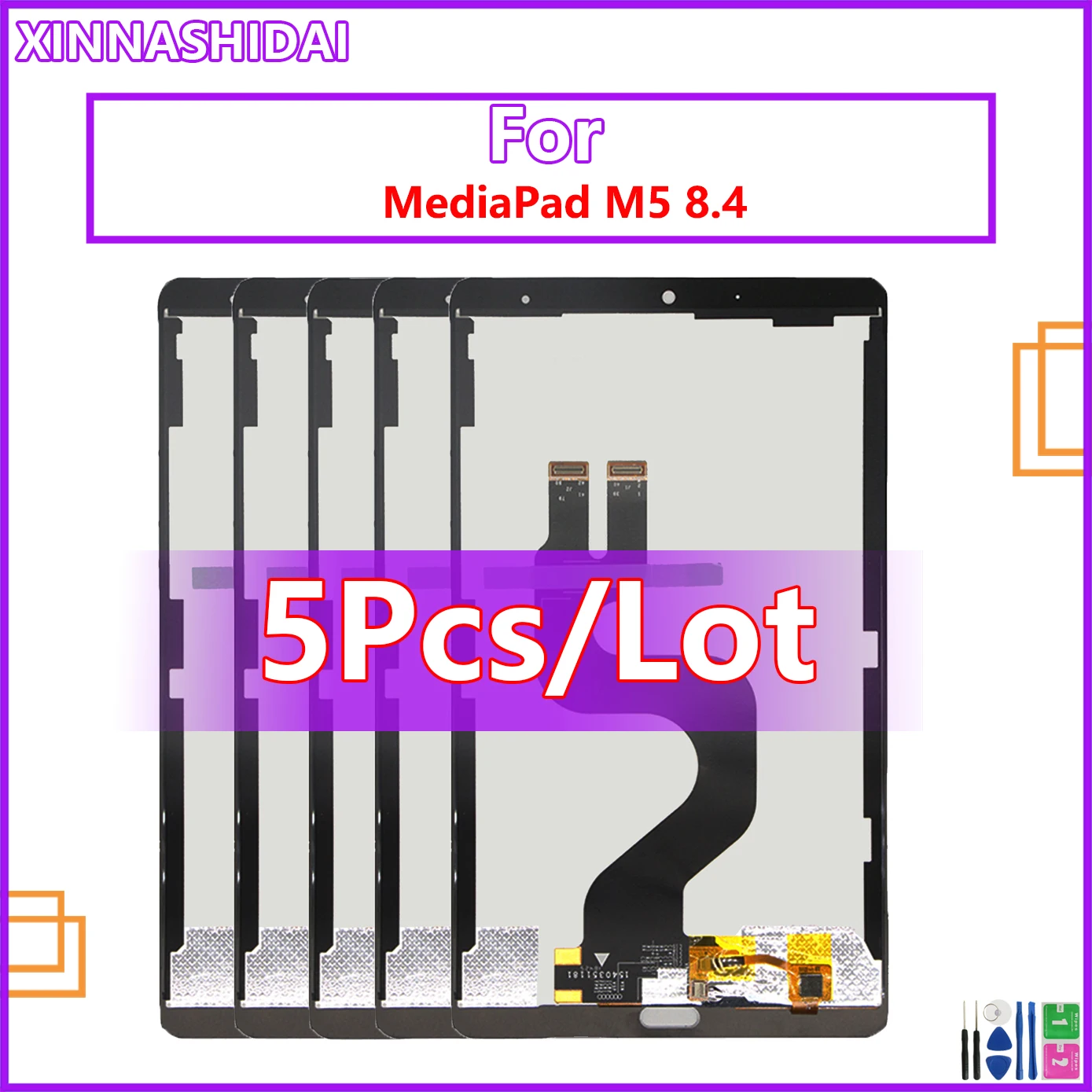 

5pcs/lot For Huawei MediaPad M5 8.4 CMR-AL09 CMR-W09 LCD Display Panel With Touch Screen Digitizer Sensor LCD Display