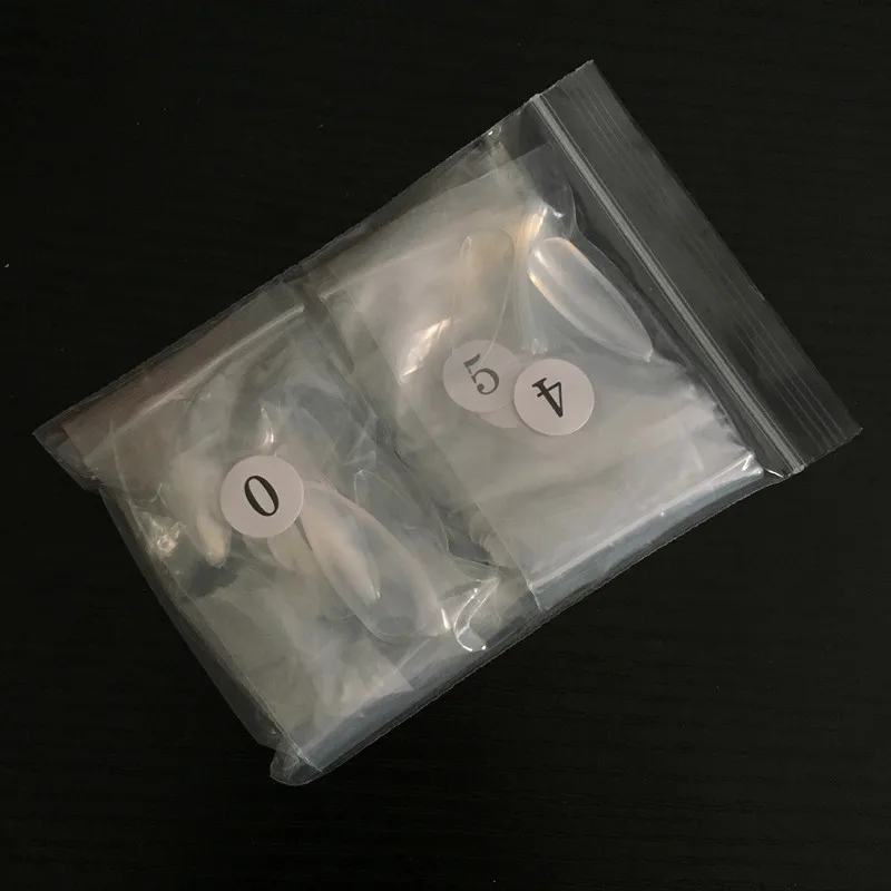 100 шт./упак. профессиональный накладные ногти для ног полного покрытия