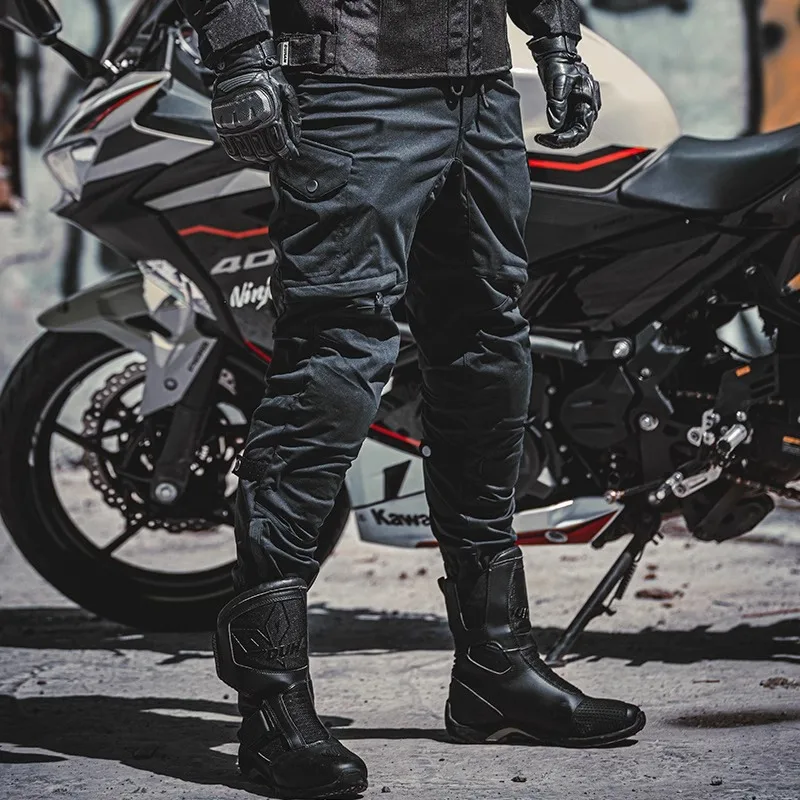Мотоциклетные брюки Doohan мужские локомотивные повседневные вентилируемые и