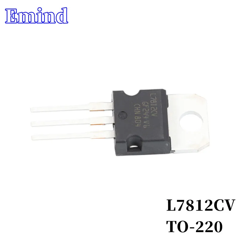 

10Pcs L7812CV TO-220 LDO 3-terminal Regulator IC DIP Low Dropout Regulator
