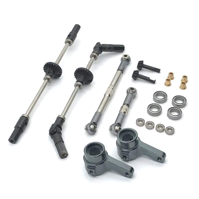

Upgrade Steel Gear Front & Rear Bridge Axle Gear Steering Cup Kit for MN D90 D91 MN96 MN99 MN99S 1/12 RC Car Spare Parts