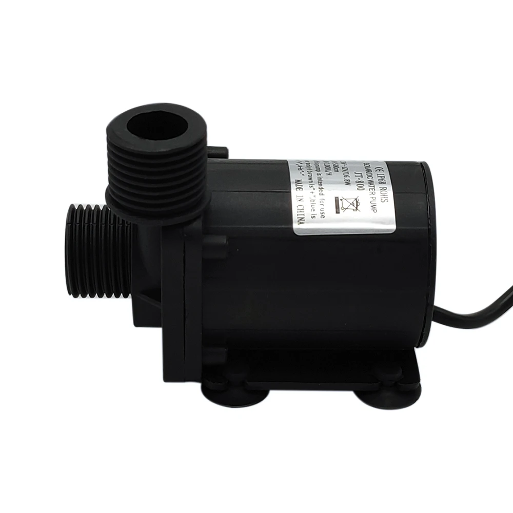 JT-800B Micro DC 12V 24V Бесщеточный Водяной насос усилитель солнечной энергии для