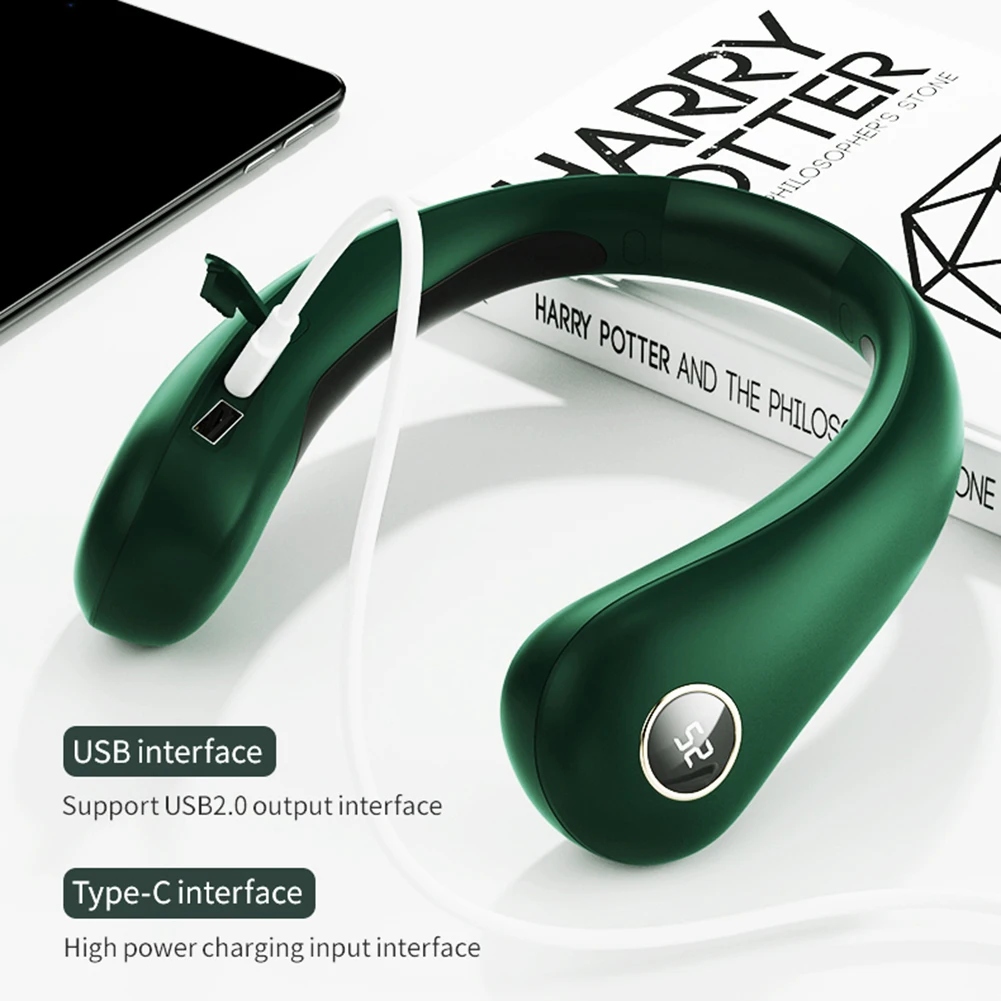 

Электрический зарядный USB-прибор для обогрева шеи, легкий цифровой мобильный прибор для снятия боли в плечах