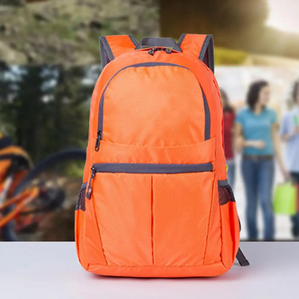 

Travel Daypack Fashionable Strong Load Bearing Tear-resistant Foldable Outdoor Sports Mountaineering Bag for Camping