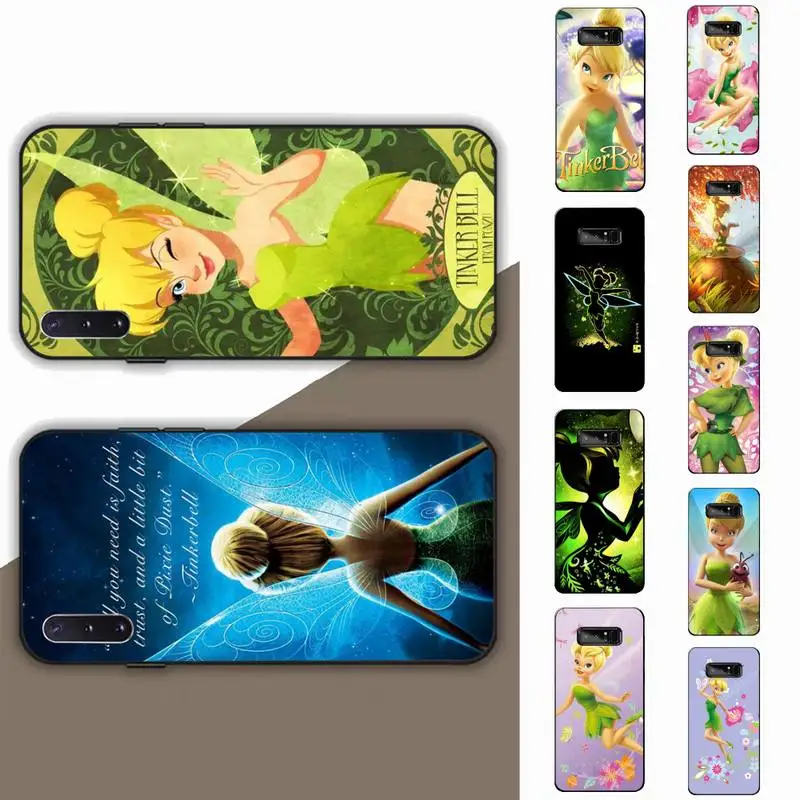 

Disney Tinkerbell Phone Case for Samsung Note 5 7 8 9 10 20 pro plus lite ultra A21 12 72