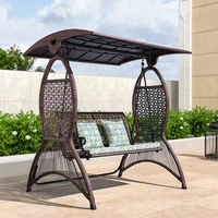 courtyard swing outdoor villa iron swing chair rocking chair courtyard terrace household hammock double swing