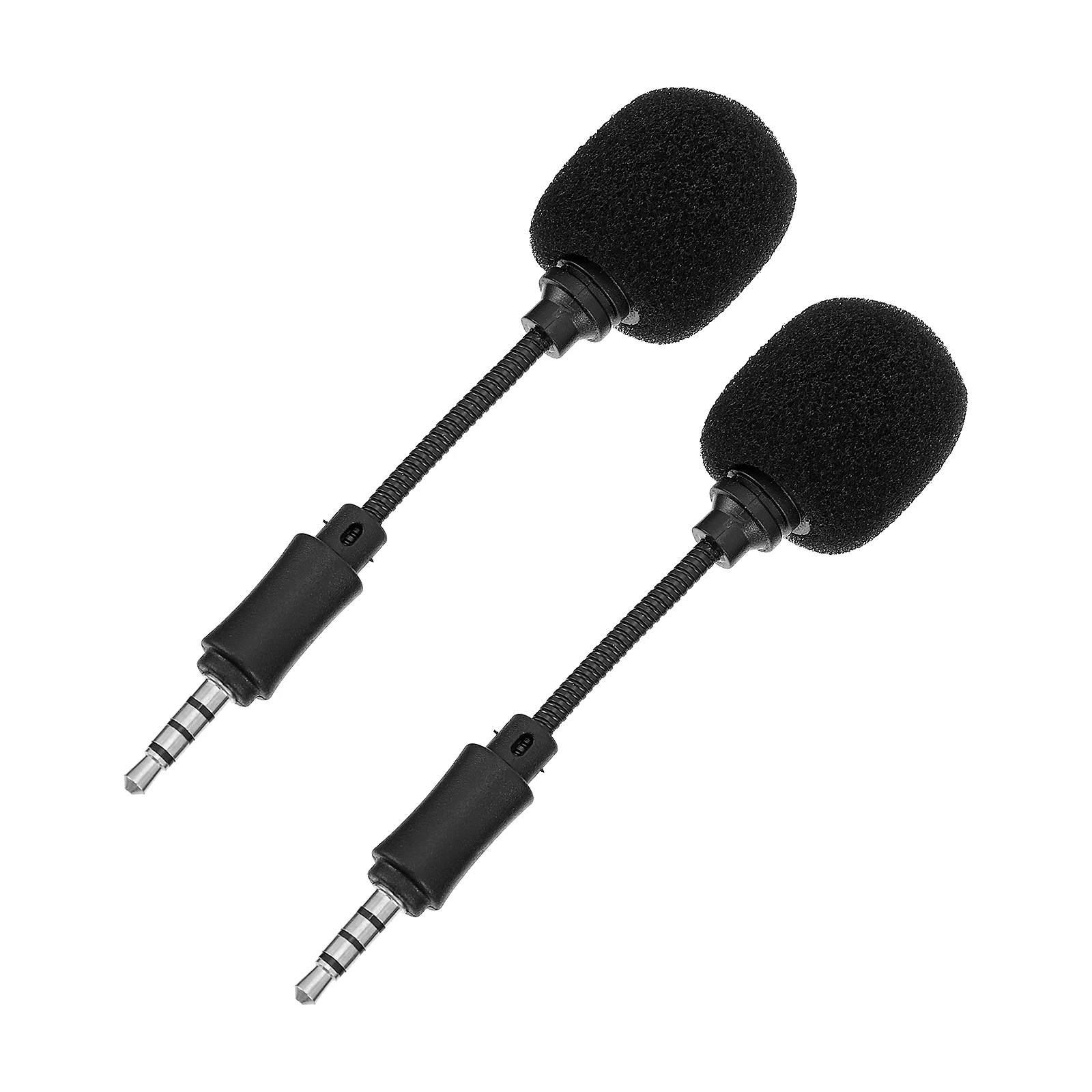 

2PCS Small Omni-directional Noise Reduction Computer Microphone Tablet Microphone