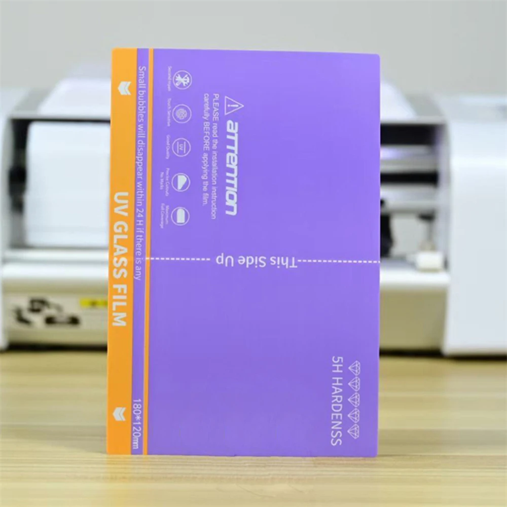 FONLYU УФ-волоконная стеклянная пленка Ultra HD изогнутая защитная для экрана станка