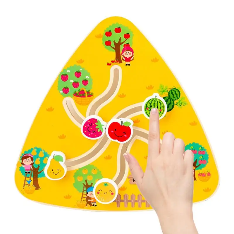

Wooden Slide Puzzle Children Montessori Toy Kids Maze Board Concentration Training Puzzle Toys For Kids Toddlers Boys Girls Gift