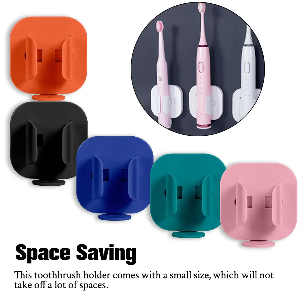 

Настенный держатель для кистей, нескользящий разноцветный контейнер для хранения, регулируемые Крючки, утечки, домашние принадлежности, оранжевый цвет