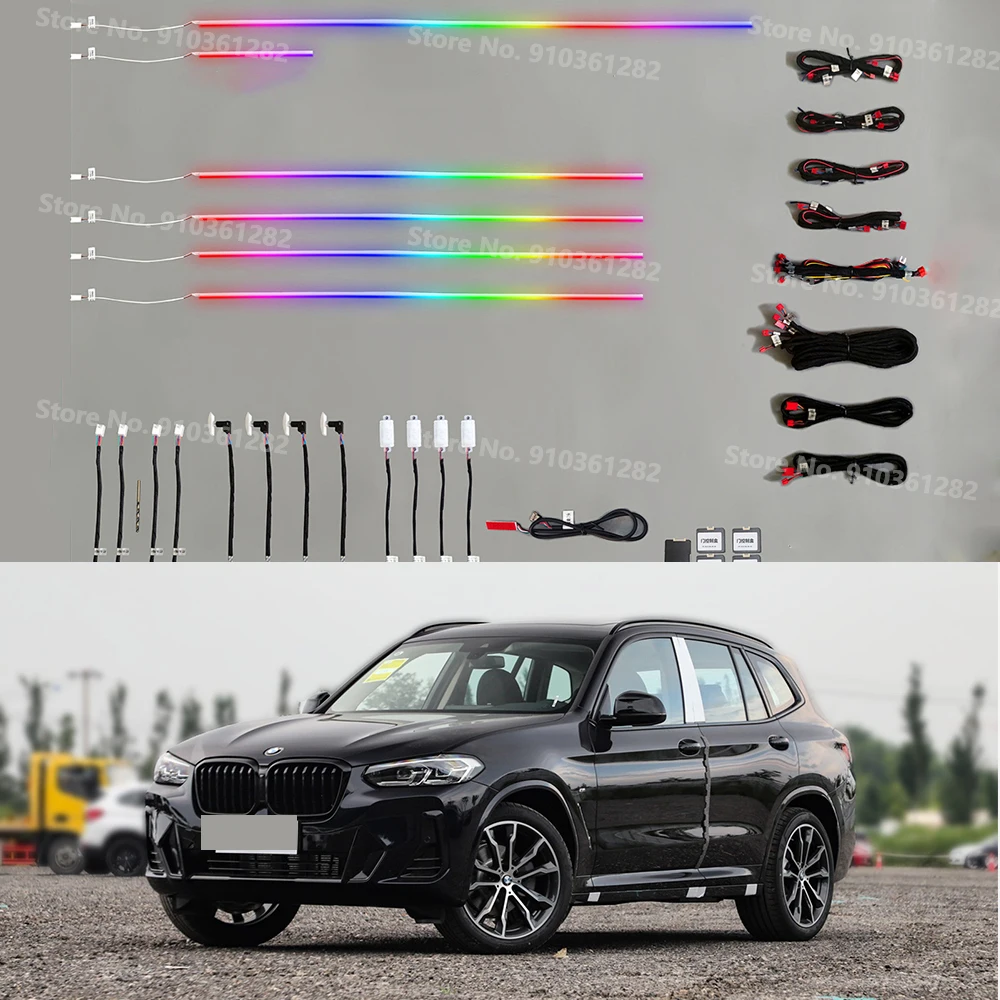 

Декоративная светодиодная лента с голосовым управлением для BMW X3 G01 2017-2021
