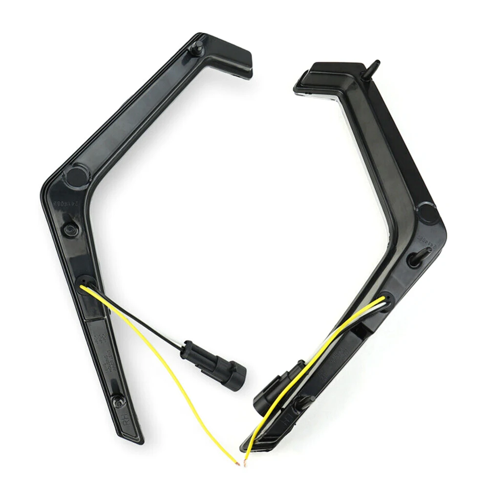 1 Pair Front LED Turn Signal Accent Lights For RZR RS1 Turbo XP 4 1000 2019 2020 2021