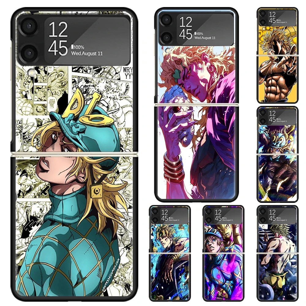 JoJo Adventure Dio Diego Brando Жесткий чехол для телефона из ПК Samsung Galaxy ZFlip 6 5 Z Flip 4 ZFlip6 Flip6 5G ZFlip4