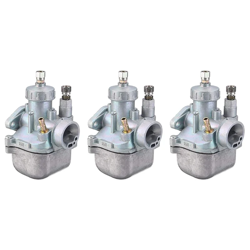 

3X Motorcycle Carburetor 16mm BVF 16N1-11 for Simson S50 S51 S70 Carburetor