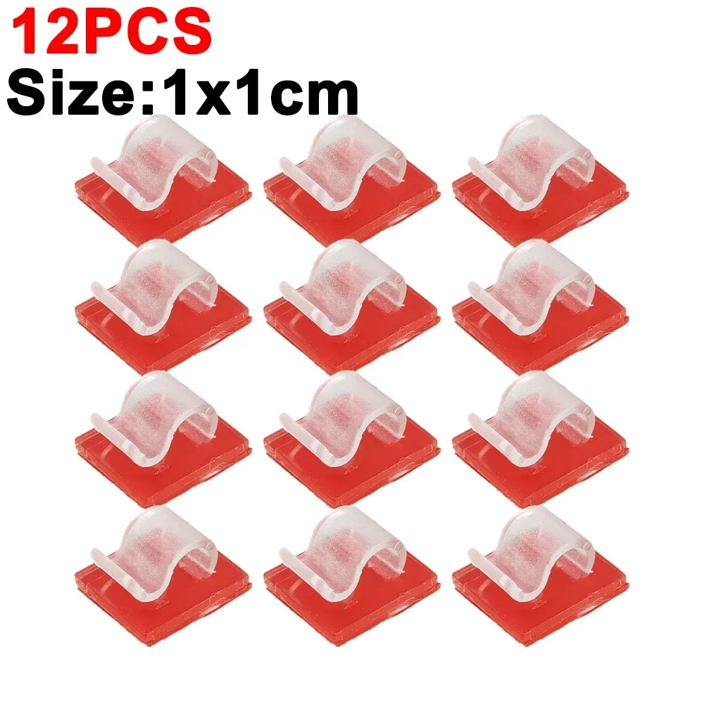 

Самозакрывающиеся зажимы для проводов 1/6/12 шт., черный/белый/прозрачный, нейлон