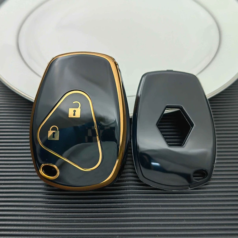 

2/3 кнопки из ТПУ, чехол для дистанционного ключа автомобиля, брелок для Renault Clio Trafic Twingo Kangoo Master Modus Dacia Duster Sandero