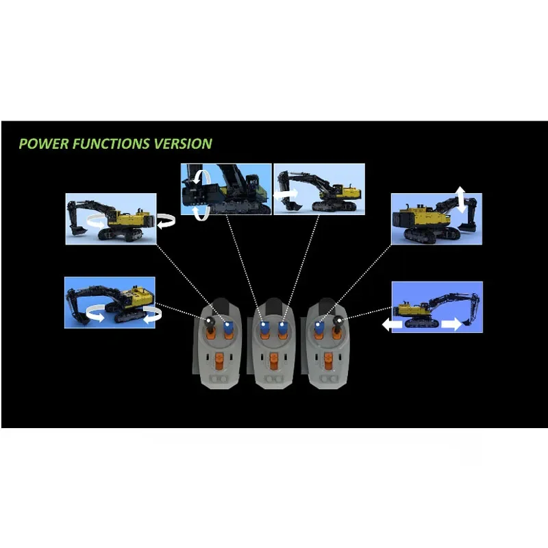 Конструктор электрический экскаватор EC750 3944