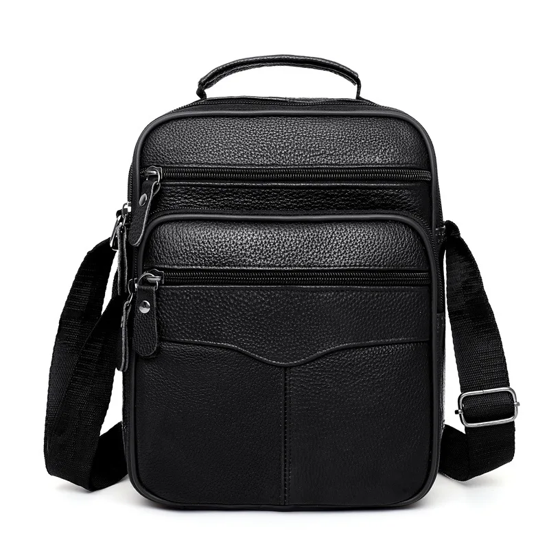 

Men Shoulder Bag Men's Handbag Casual Crossbody Bag Leather Men Business 2022 For Bag Gift Designer Genuine Messenger Husband