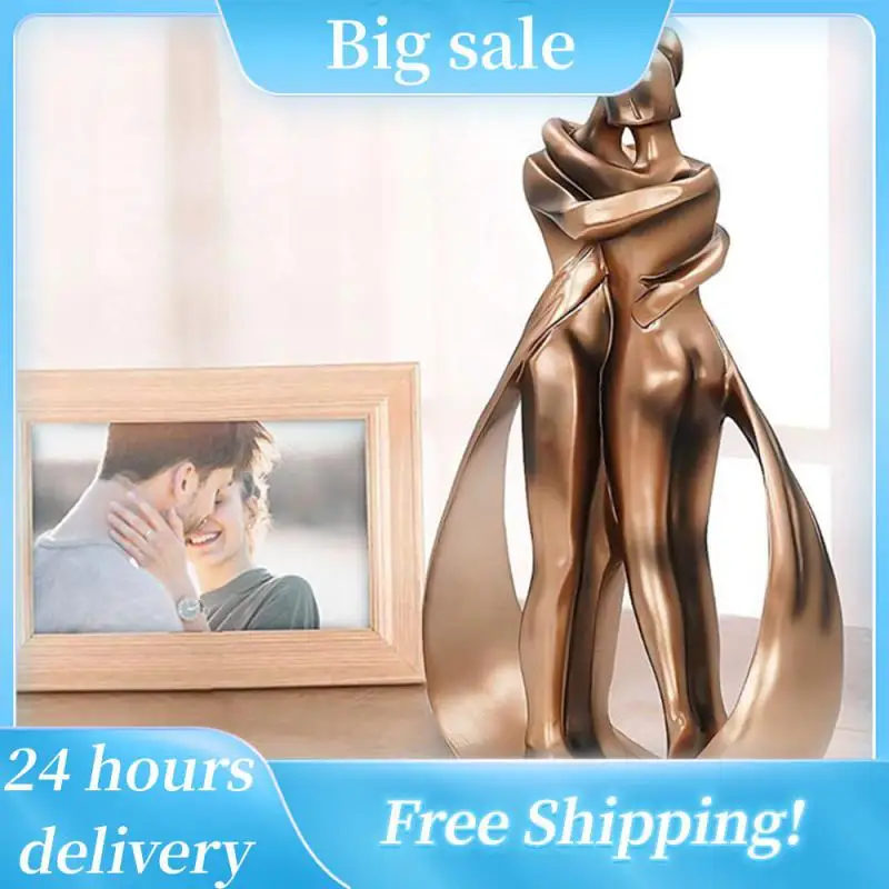 

Home Decorations Couples Hug And Kiss Resin Home Desktop Ornaments Home Accessories Living Room Decoration Resin Charms 2023