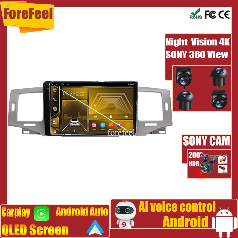 

Автомагнитола 7862 для Toyota Corolla 9 E120 2004 - 2006 10, радио, экран, мультимедийный видеоплеер, навигация No 2din, стерео монитор