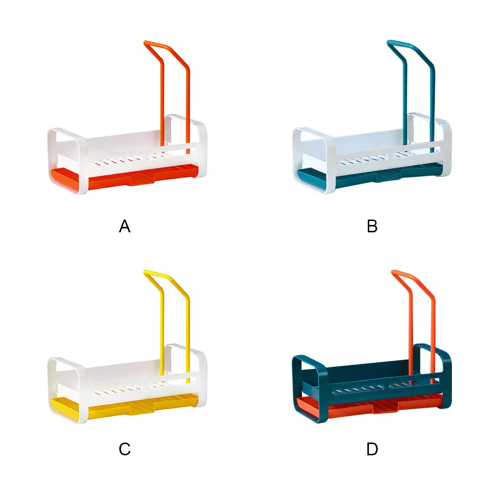 

Полка для слива раковины, органайзер для кухонной пыли, пластиковый съемный полый держатель, моющийся многоразовый аксессуар для корзины