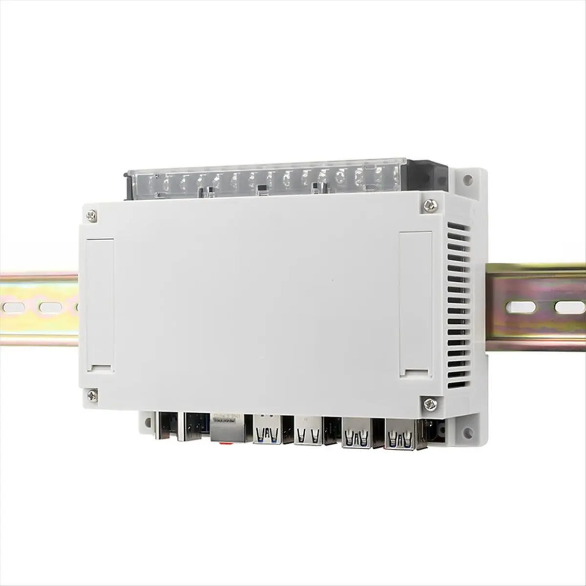 Фото (N11R) Изолированная плата расширения RS232/RS485/CAN/CAN FD для Raspberry Pi 4/5: расширяет возможности до 2xRS485+1xRS232+1xCAN FD+1xCAN, с корпусом B №1