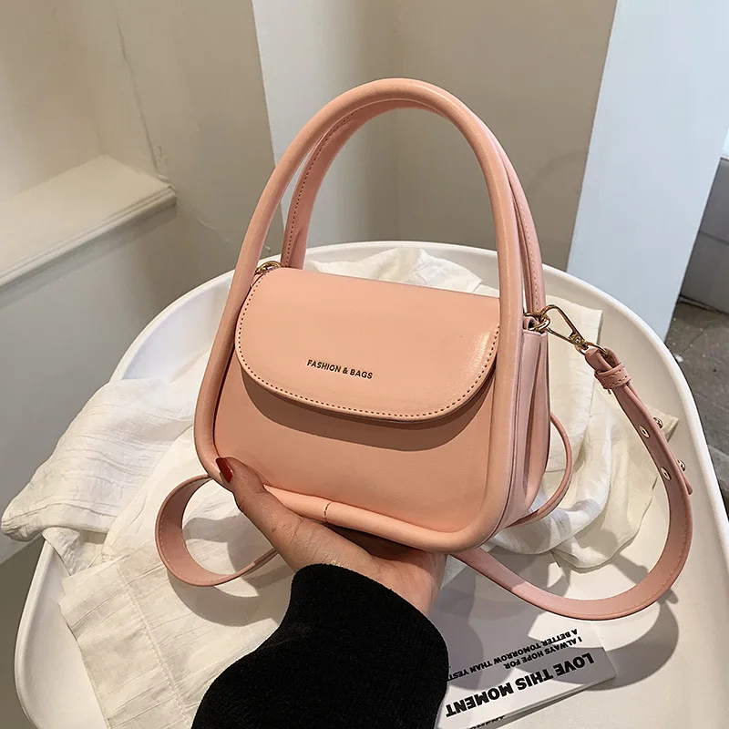 Senior Sense Of Magnanimity Handbag Female Small Bags New Fashion Women's Bag Texture Crossbody Bag Hundred With Small Squa