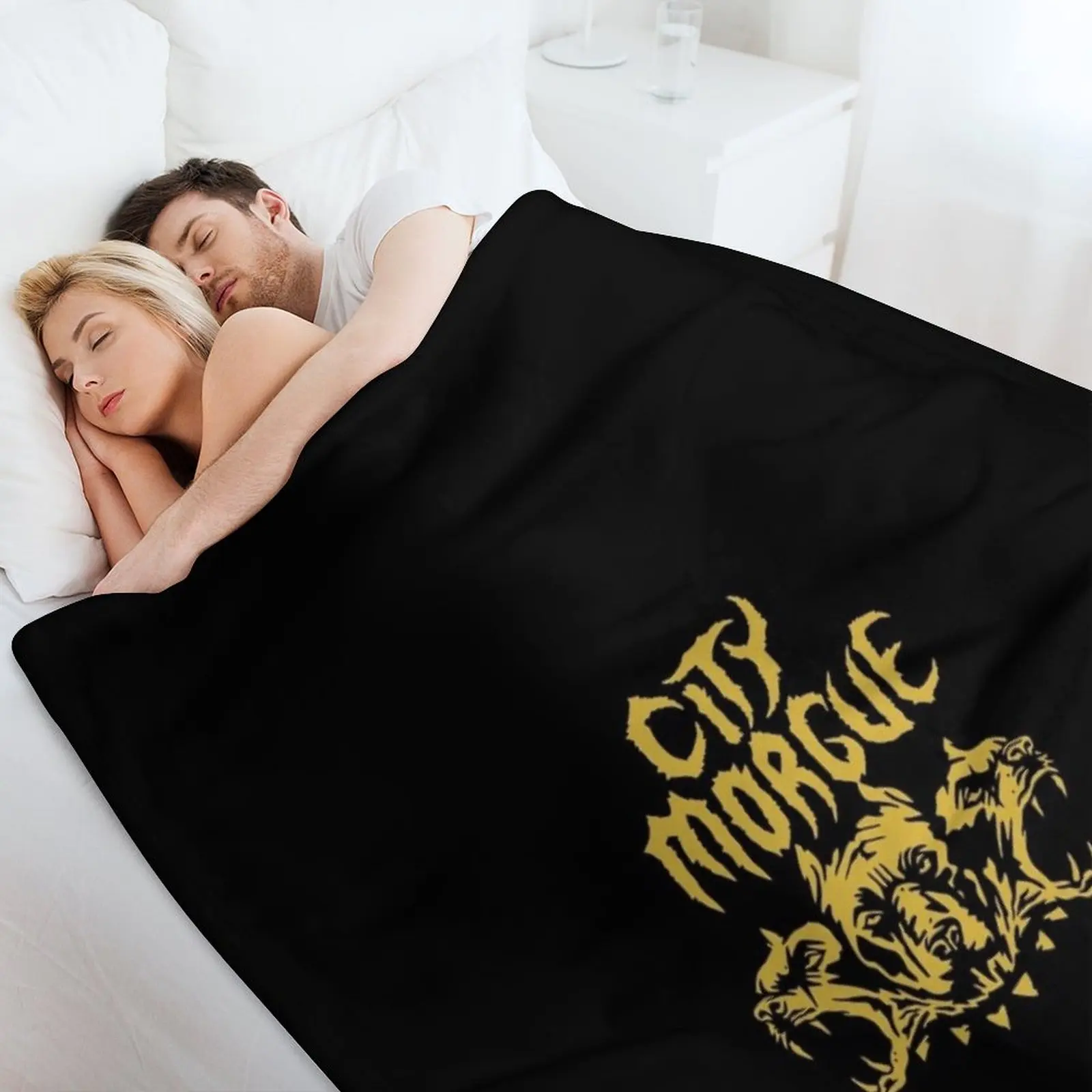 Винтажное одеяло рубашки City-morgue