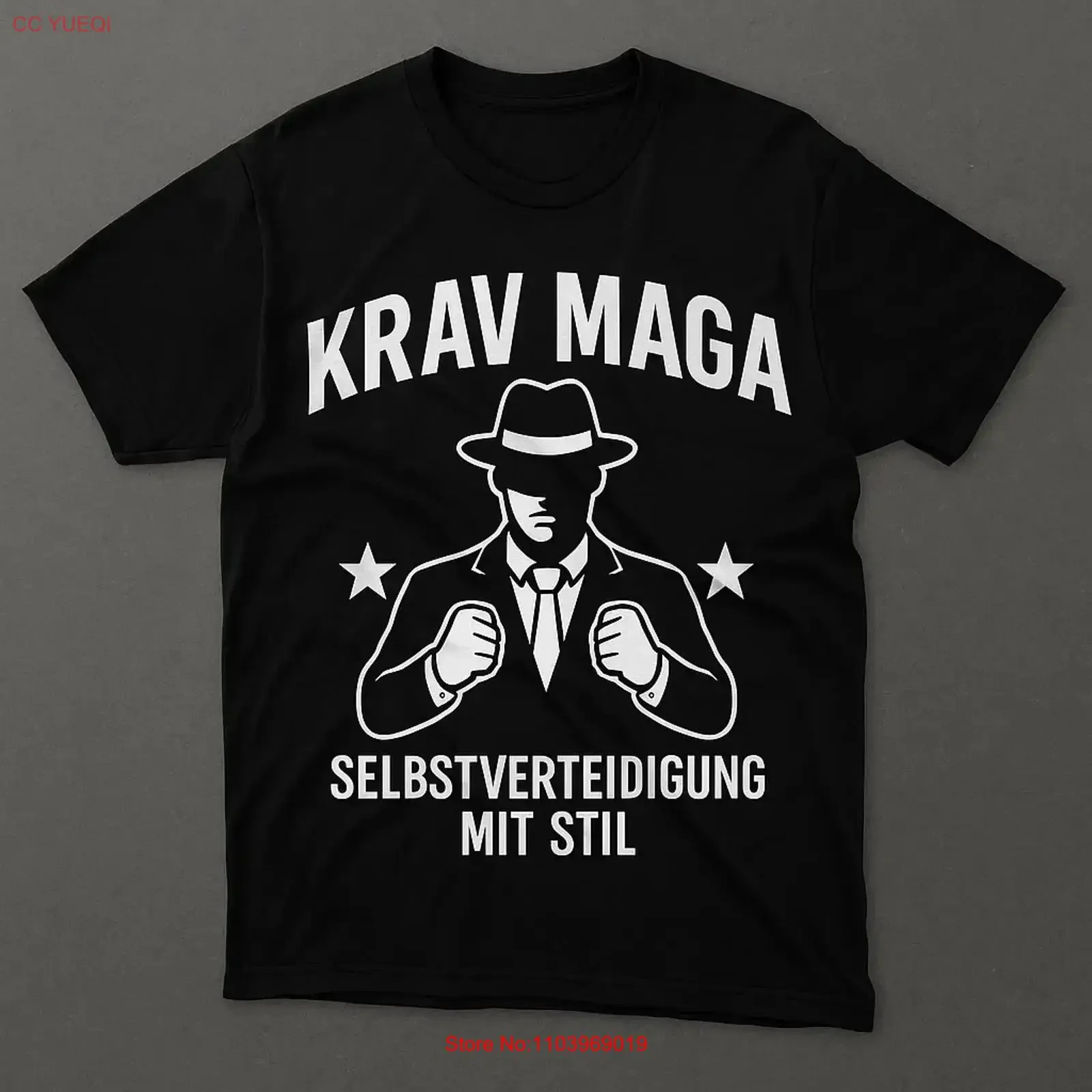 Фото Футболка Krav Maga для самообороны с элементами боевых искусств, винтажная, дышащая, унисекс, мягкая, в стиле стритвир №1