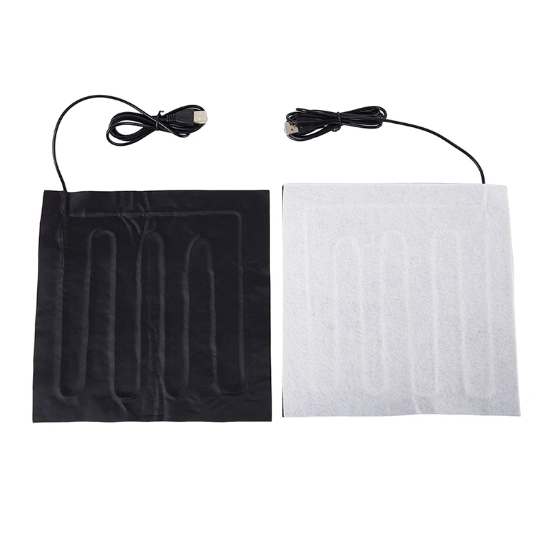 

22x22cm 5V USB Fiber Heater Carbon Electric Heated Jacket Soft Cushion Winter Men Vest Heating Clothes Warmer Pads Keep Warm For