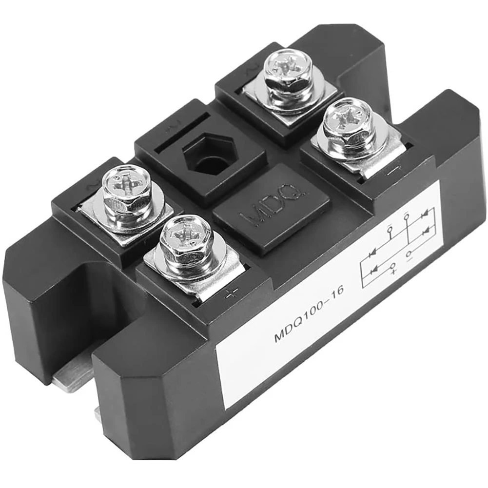 

4-контактный однофазный диодный мостовой выпрямитель MDQ 1600 A Amp высокой мощности в для однофазного выпрямления, выходной постоянный ток
