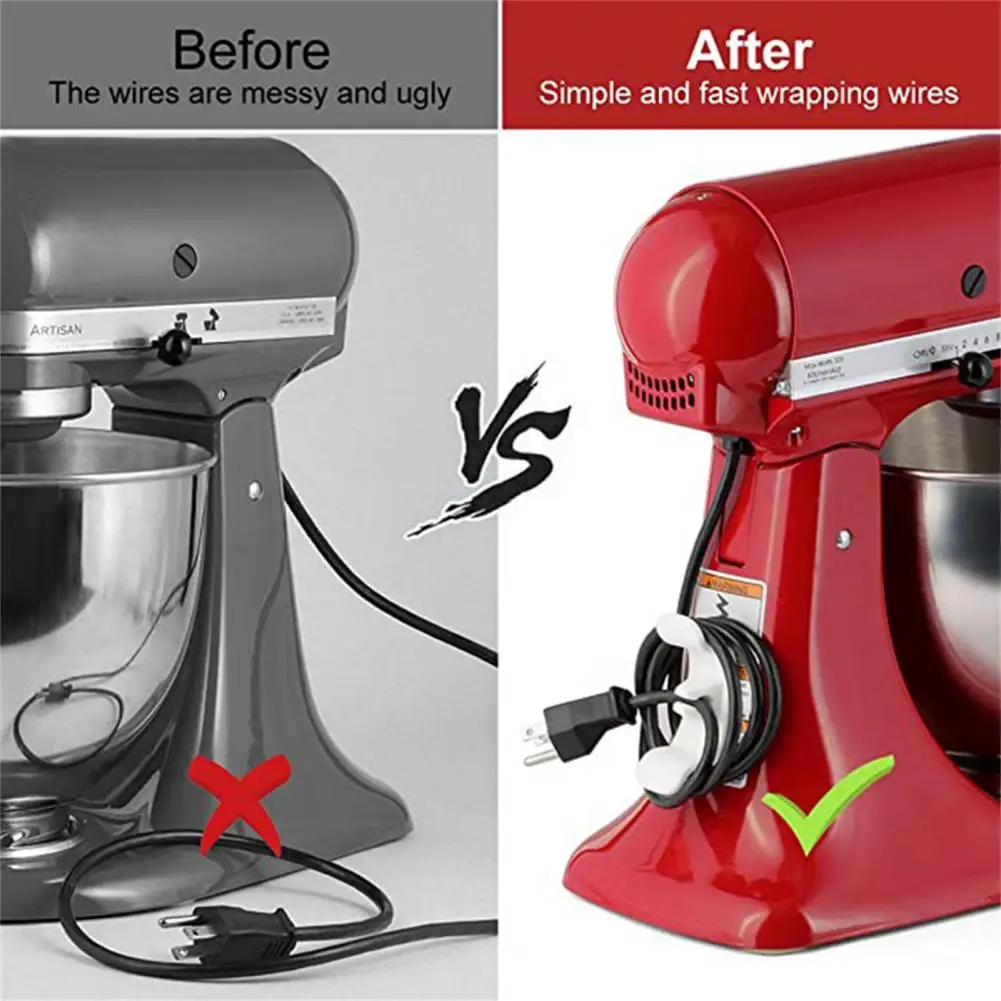 2 шт. насадки для кабельной оболочки совместимые с кухонной стойкой помощи миксер