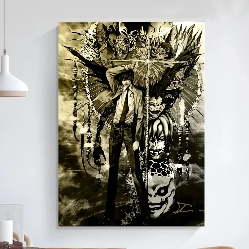 Постер Tsuki с аниме тетрадь смерти Настенная картина для спальни гостиной