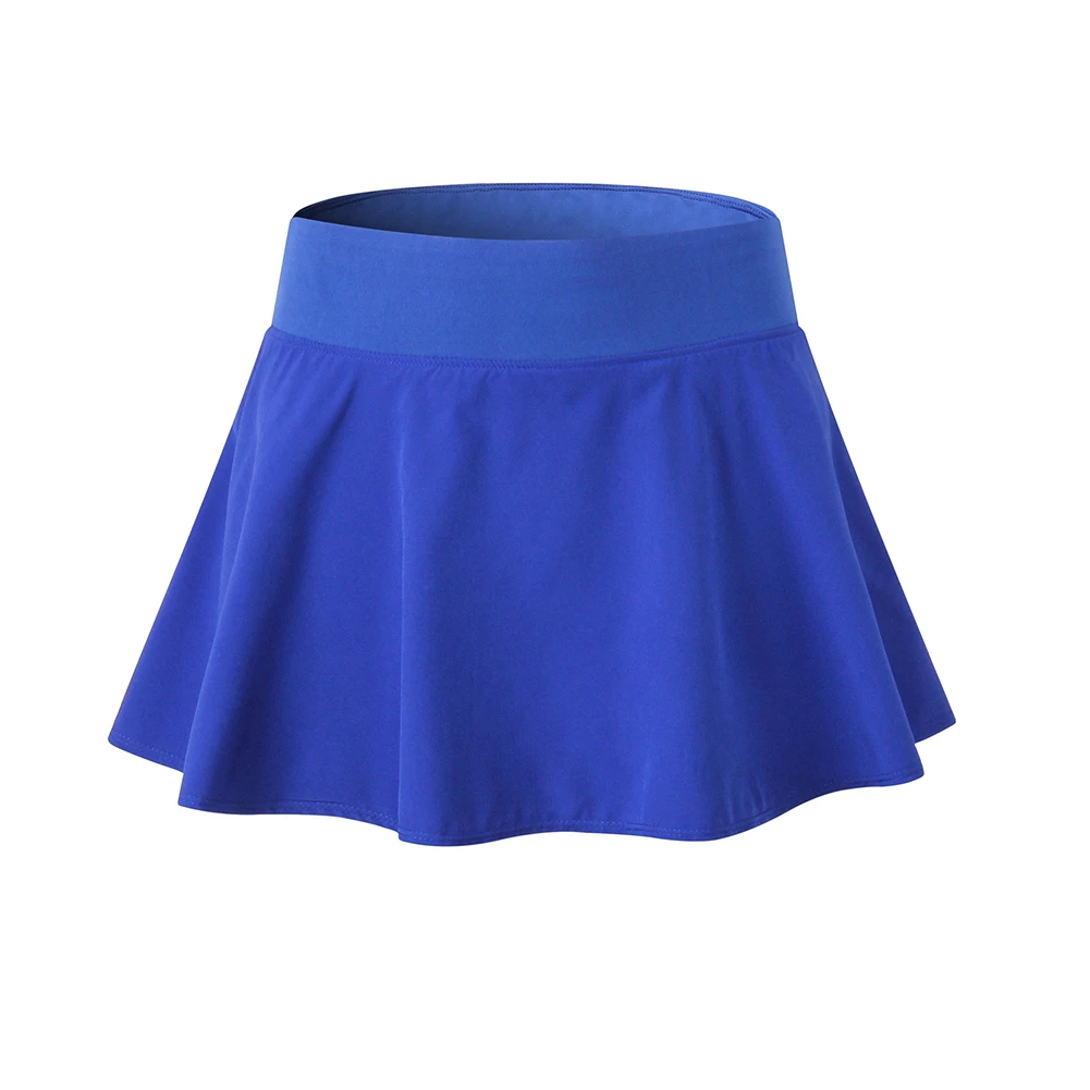 

Trendy Women Tennis Sport Active Skorts Shorts Yoga Dance High Waist Skirt in Blue/Black/White/Navy/Rose Red