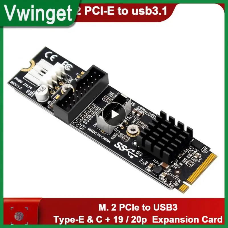 

Адаптер износостойкости Ph69 M.2 Mkey Pci-e на передний Usb-контроллер, 3,1 дюйма, 5 ГБ, 7 контактов, Vista