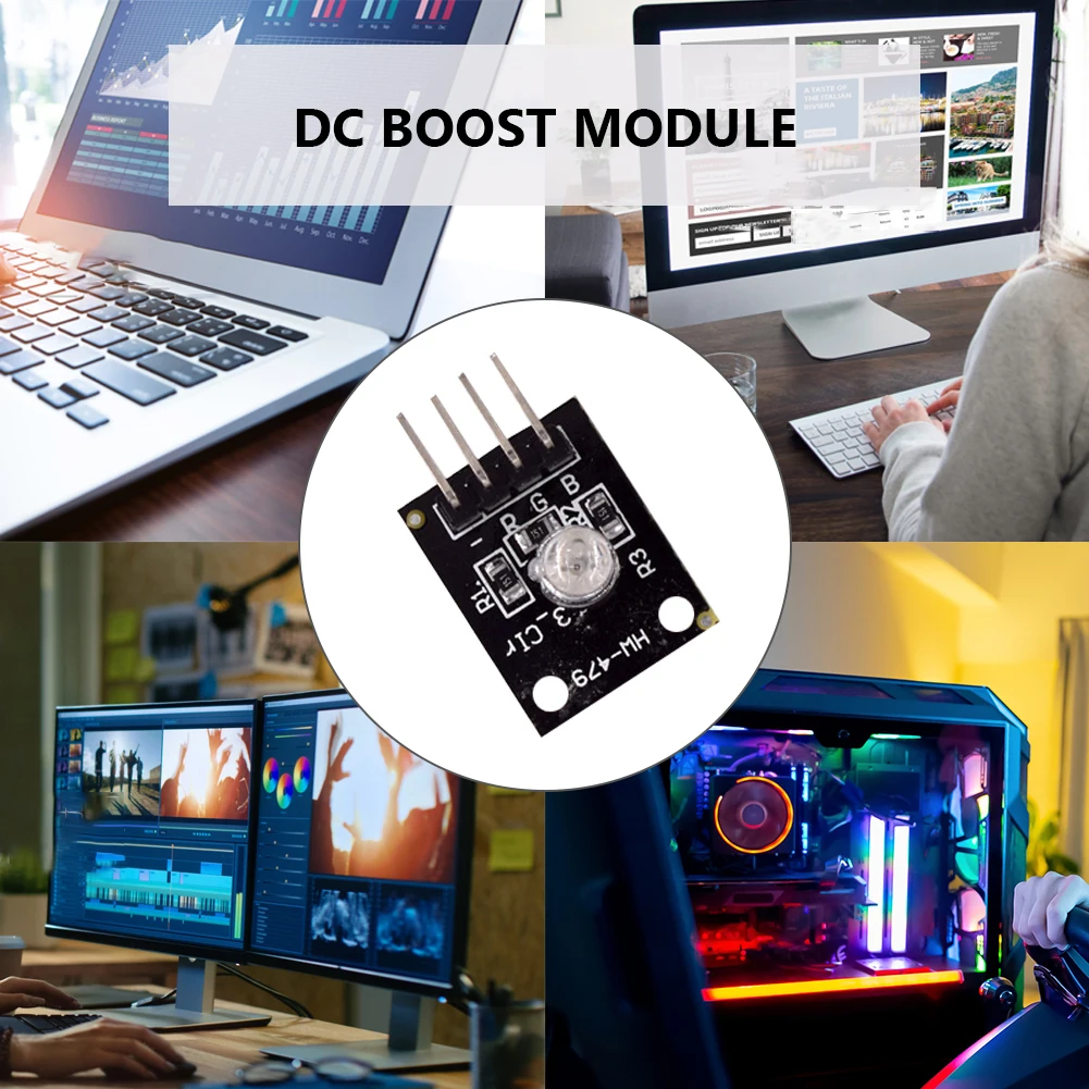 Модули применимые аксессуары Φ 5 мм двухцветный светодиодный датчик RGB для DIY