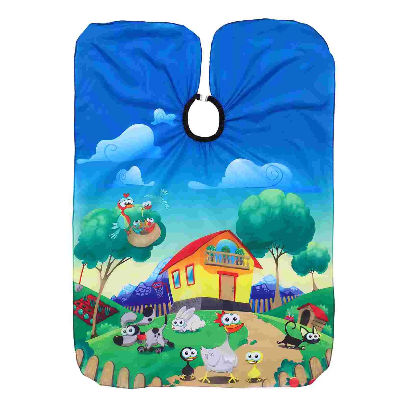 

1 Pc Hairdresser Apron for Kids Child Haircut Cape Haircut Apron for Kids Hair Styling Cape for Kids Hair Cutting Cape