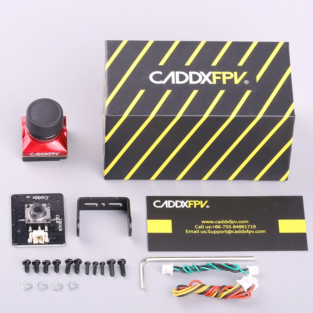 Камера Caddx Ratel 2 V2 FPV Ratel2 1 мм объектив 16:9/4:3 NTSC/PAL переключаемая с заменяемым