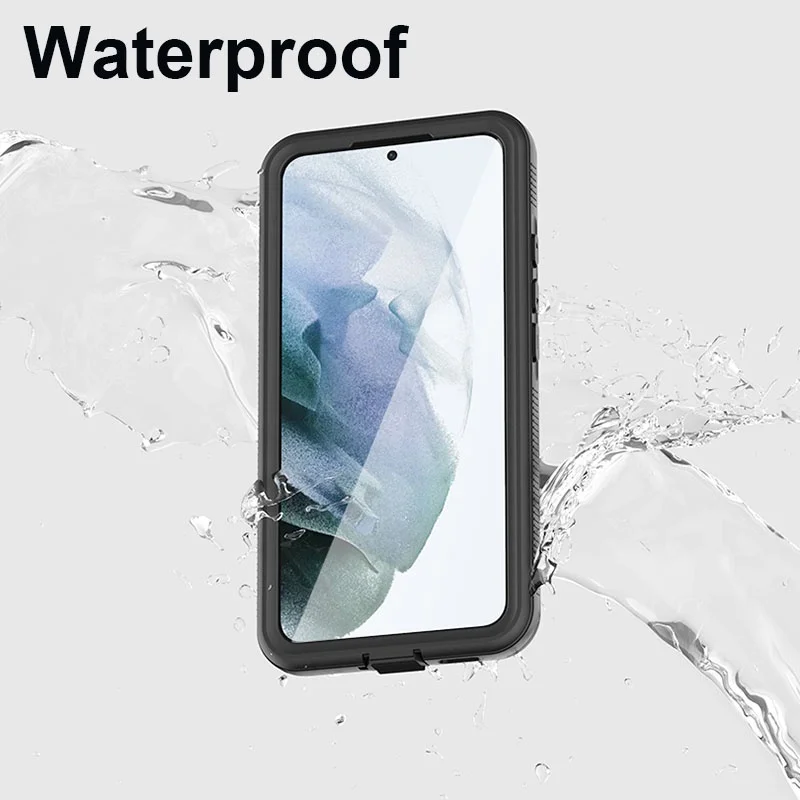 

Snorkeling Underwater Phone Case for Samsung Galaxy S22 Ultra Plus S22+ Cases Full Cover Front + Back Full Coverage Waterproof