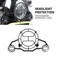 motorcycle accessories headlight protector grille guard cover protection grill for husqvarna norden 901 norden901 2022